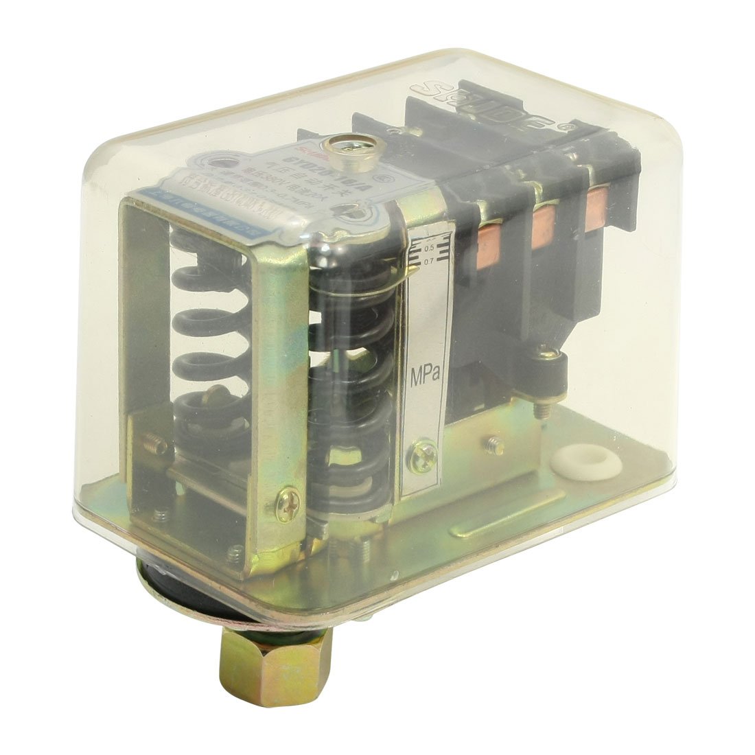 Aexit Pressostato aria regolabile con filettatura femmina '0.3-0.7Mpa 2-Port G3 / 8' ' (4e90795aa4281af0a472bae1c10e1725)