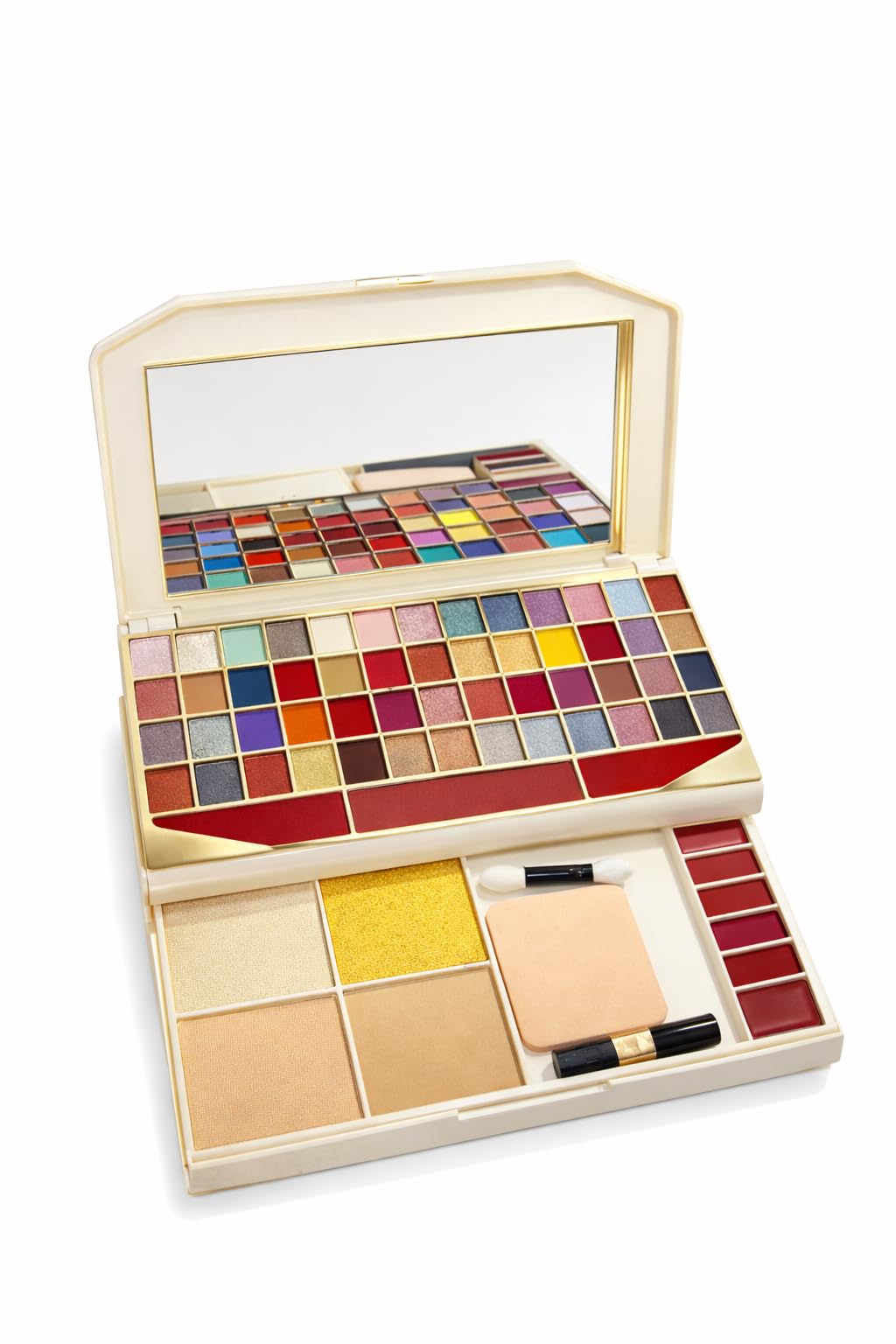 All-in-One Makeup Palette for Women | Multi-Shade Eyeshadow, Blush, Highlighter & Lip Colors | Long-Lasting Professional Makeup Kit with Mirror-image-11