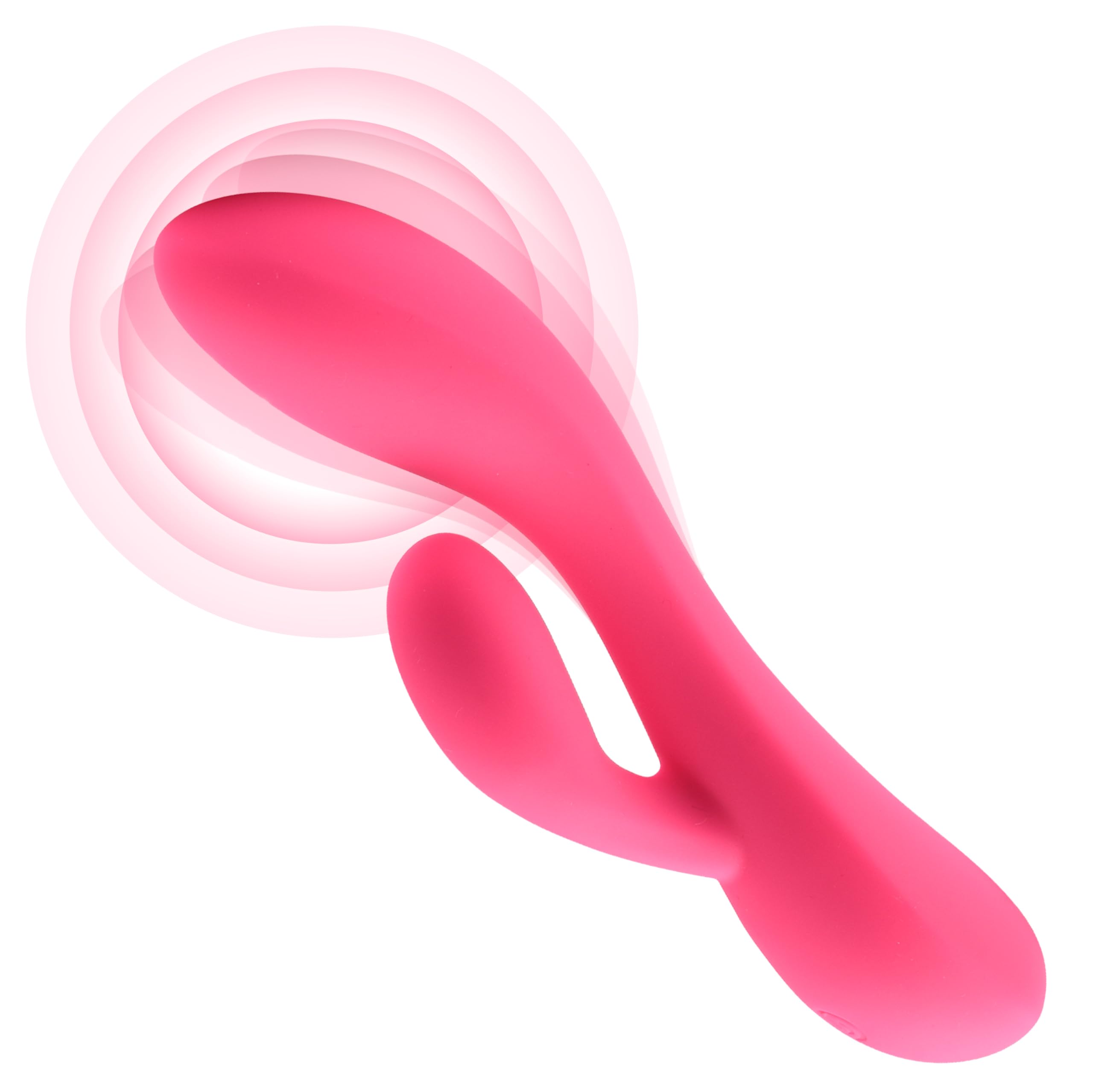 Sweet Vibes Flexible Womens Rabbit Vibrator - Thrusting Rabbit Sex Toy for Women Couples - G Spot and