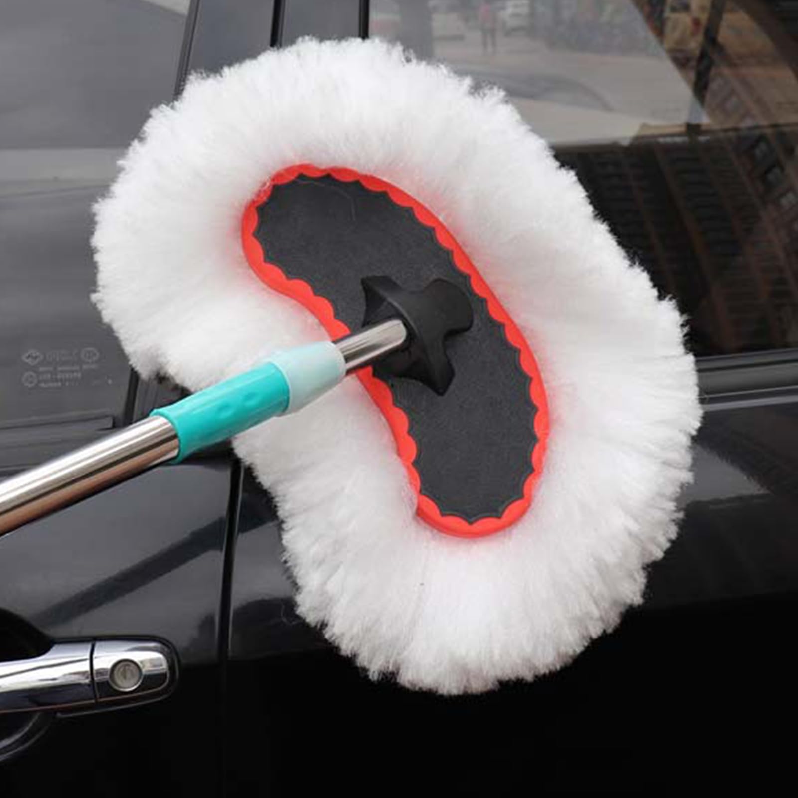 KIMISS Cepillo de Lavado de Autos con Cerdas Suaves y Extensible, Cepillo de Lavado para Autos, Vehículos Recreativos, Camiones y Cepillos de Lavado, Cepillo para Autos Multicolor para