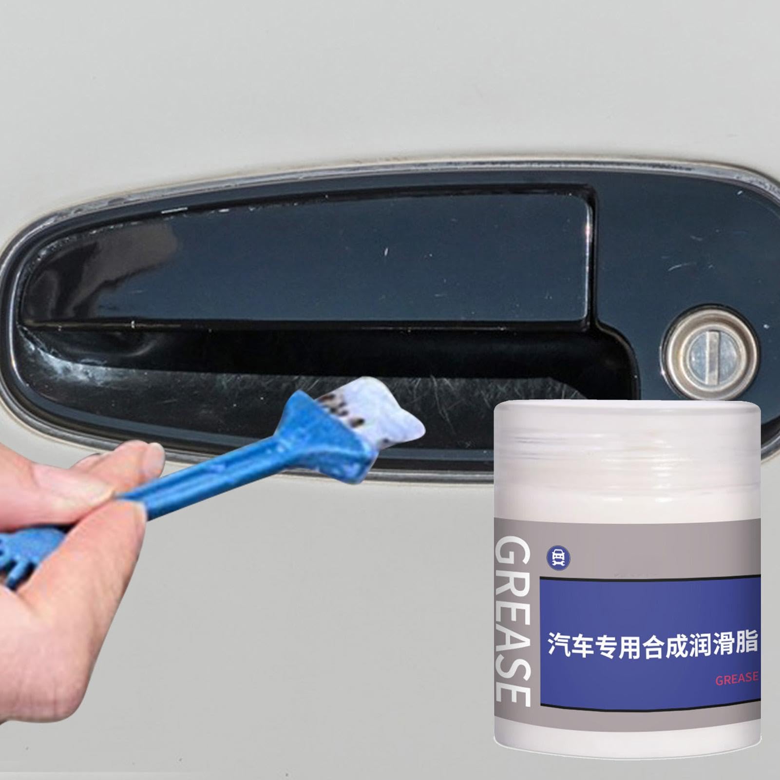 Graisse pour charnières de porte,Graisse automobile - Graisse de voiture pour porte grinçante 100 ml | Graisse de fenêtre de voiture, lubrifiant pour charnière, porte coulissante, lubrification Anti-c