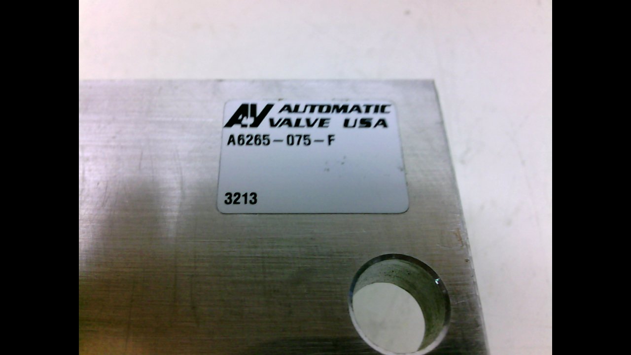 A6265-075-F Manifold, Port Size: 3/4In, A6265-075-F