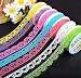 7pcs Roll Decorative Lace Sticky Adhesive Washi Tape for DIY Craft
