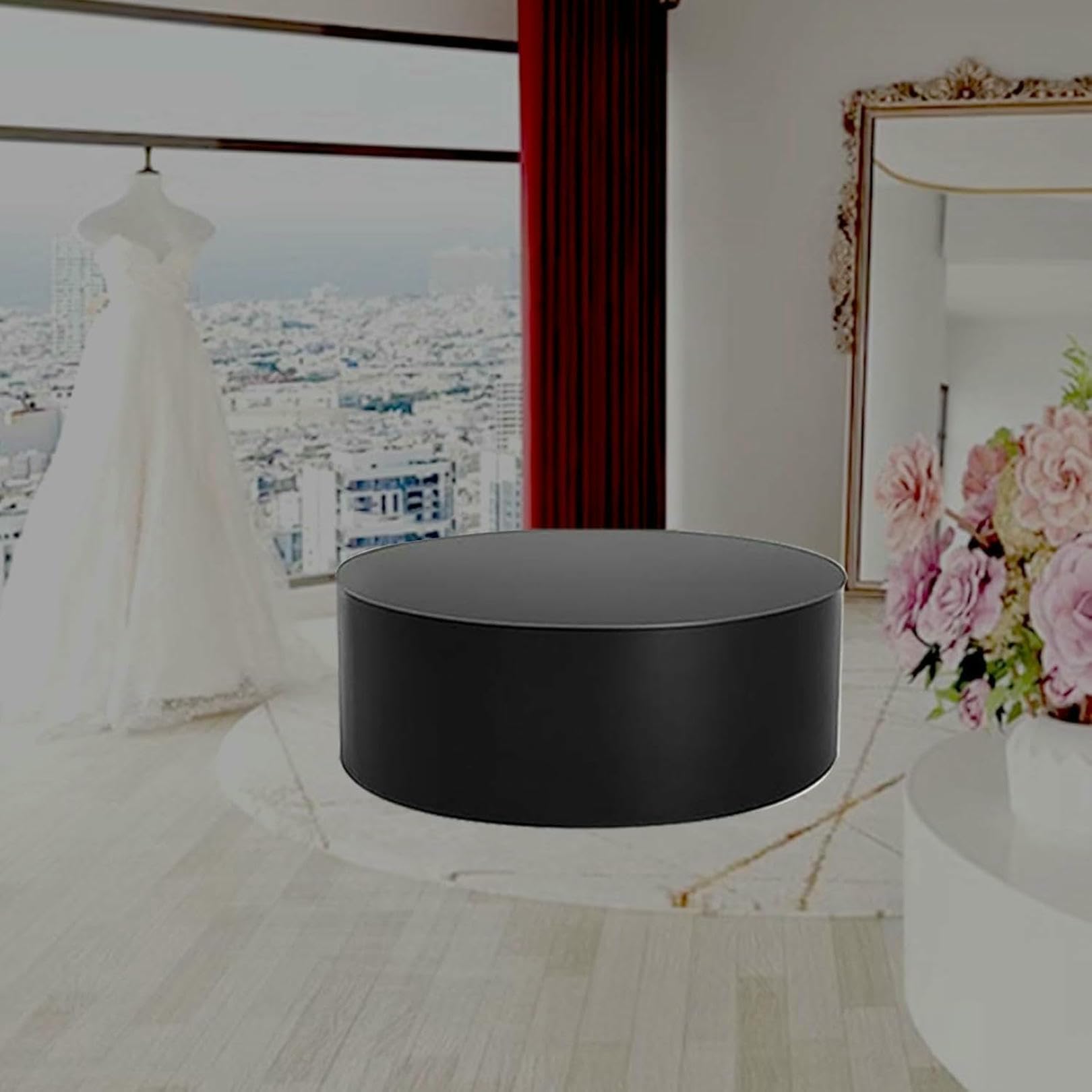 Support cylindrique pour Manteaux et aménagement de showroom