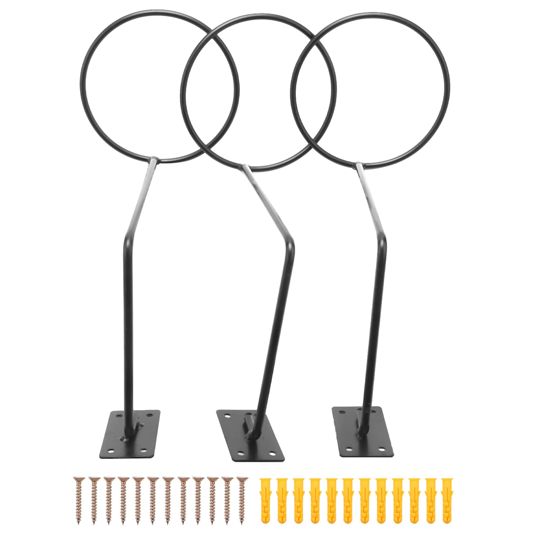 Agwuoetr 3 Pack Motorcycle Accessories Helmet Holder Helmet Hanger Rack Wall Mounted Hook
