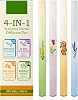 4PCS Herbal Diffuser Pen, Upgraded Dual-Action Herbal Purifier for Sleep Support, Lung Cleansing & Breathing, Plant-Based Aromatherapy Pen, Pocket-Sized Design