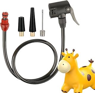 エアポンプエクステンションノズル,多機能 汎用 フレキシブル アタッチメント - エアポンプ コンプレッサー 延長ノズル | 自動車 トラック 自転車 オートバイ ボール対応