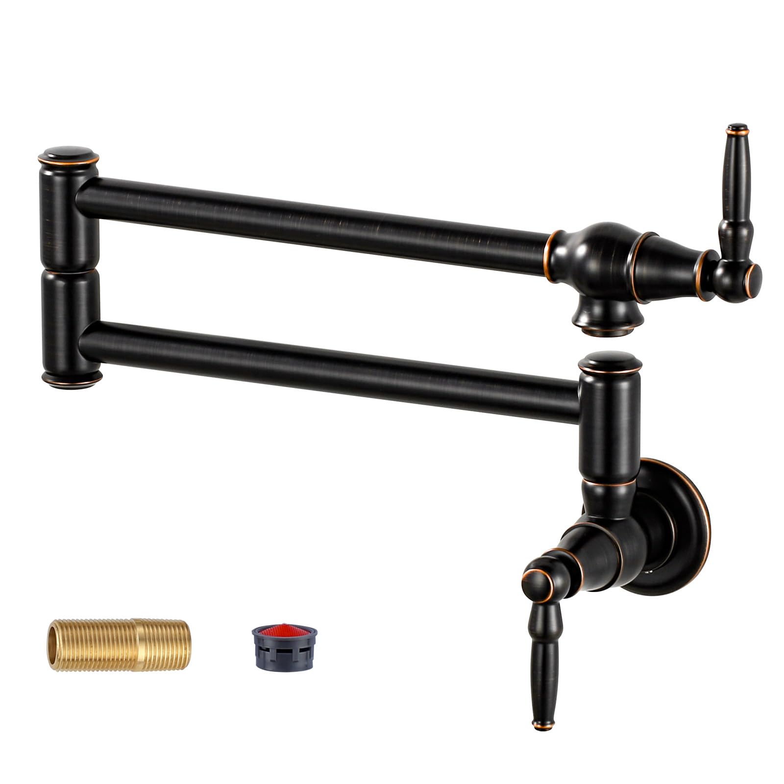 Robinet de remplissage de pot laiton bronze mural pour cuisine