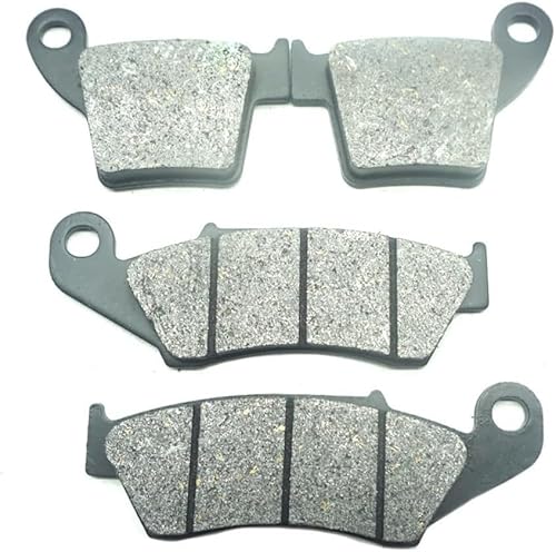 Generisch Motorrad Bremsbeläge Für Honda CRF450L 2018-2020 Motorrad Semimetal Bremsbeläge Vorne und Hinten Brems