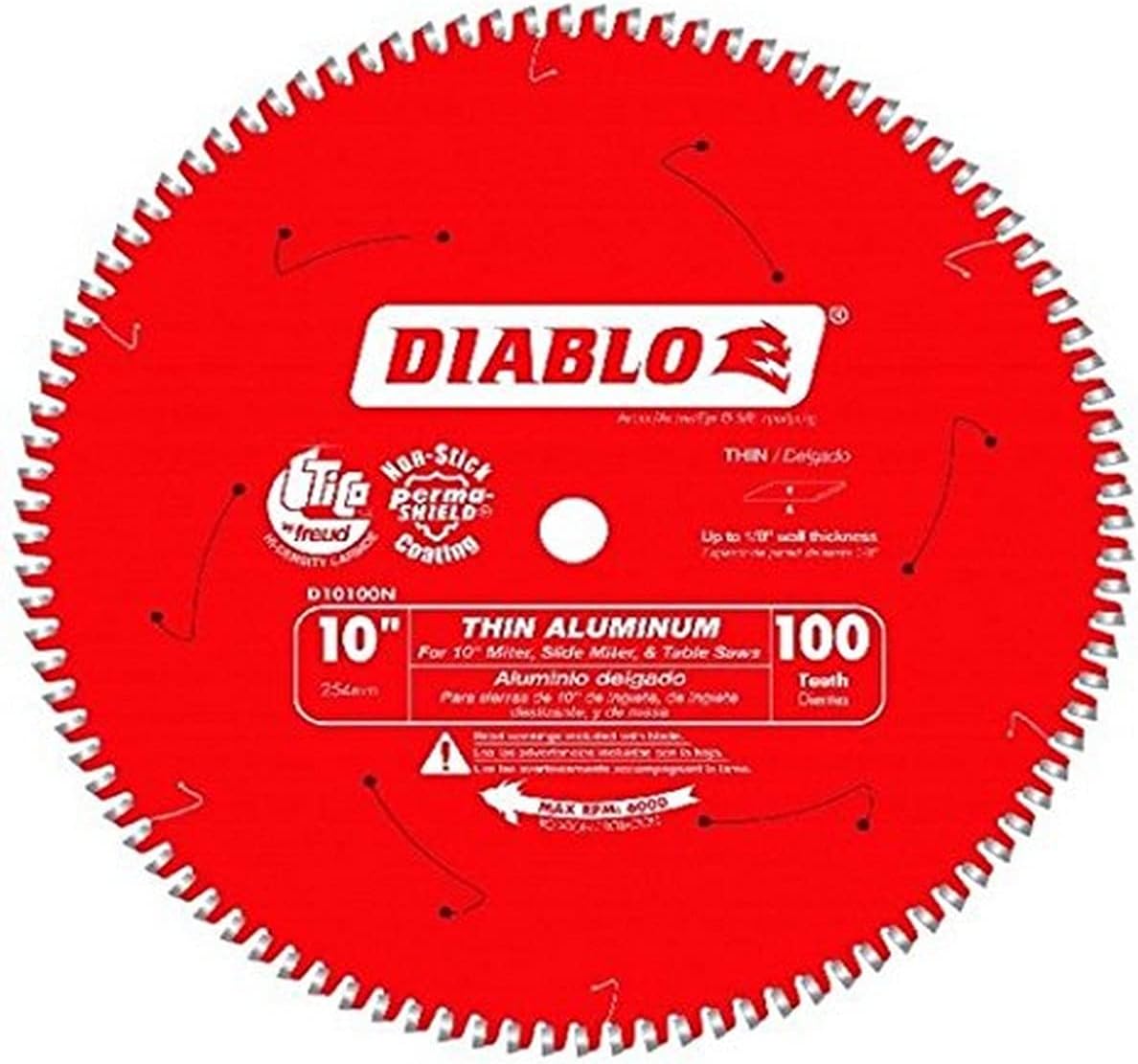 10 X100 Diablo NF CSB 5/8 BORE