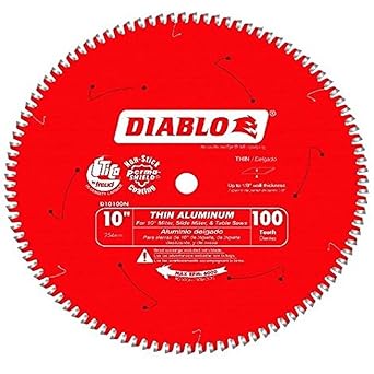 Diablo Saw Blade - 10" Diameter, 100 TCG Teeth, 5/8" Arbor