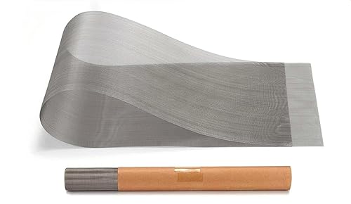 Malla de malla de acero inoxidable 304 del filtro 120 de la pantalla de malla de alambre 12" × 40" (11.8 in × 39.4 in) Pantalla de filtro de malla