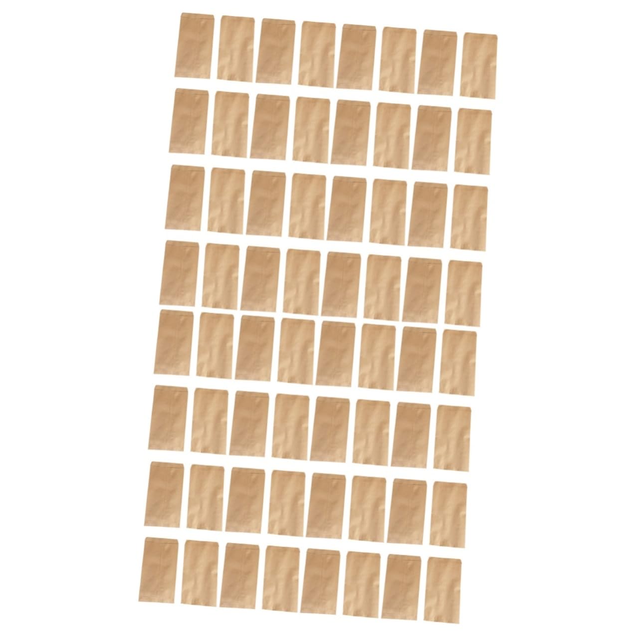 Bolsas de papel kraft antihumedad PRETYZOOM con solapa adhesiva para proteger semillas