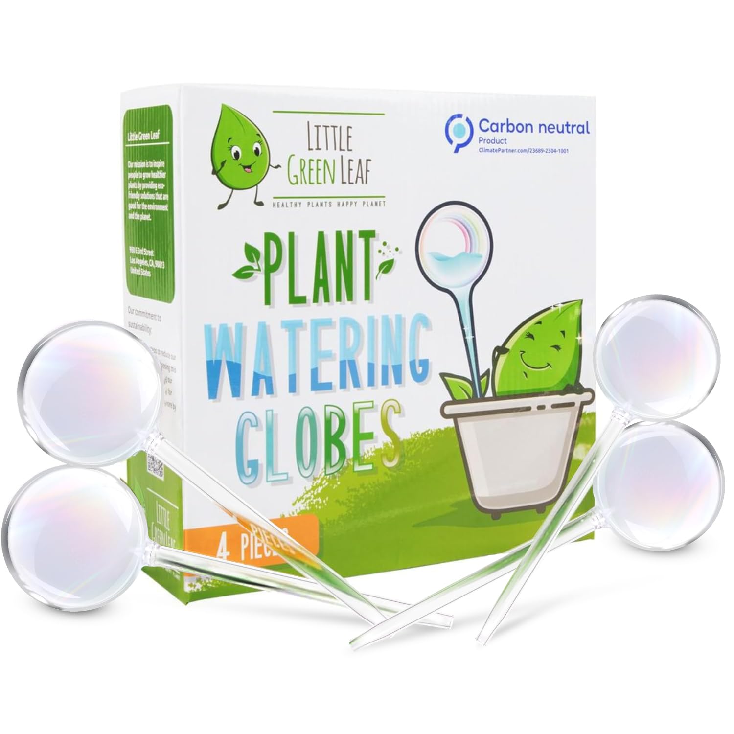 Little Green Leaf Automatic Plant Watering Globes
