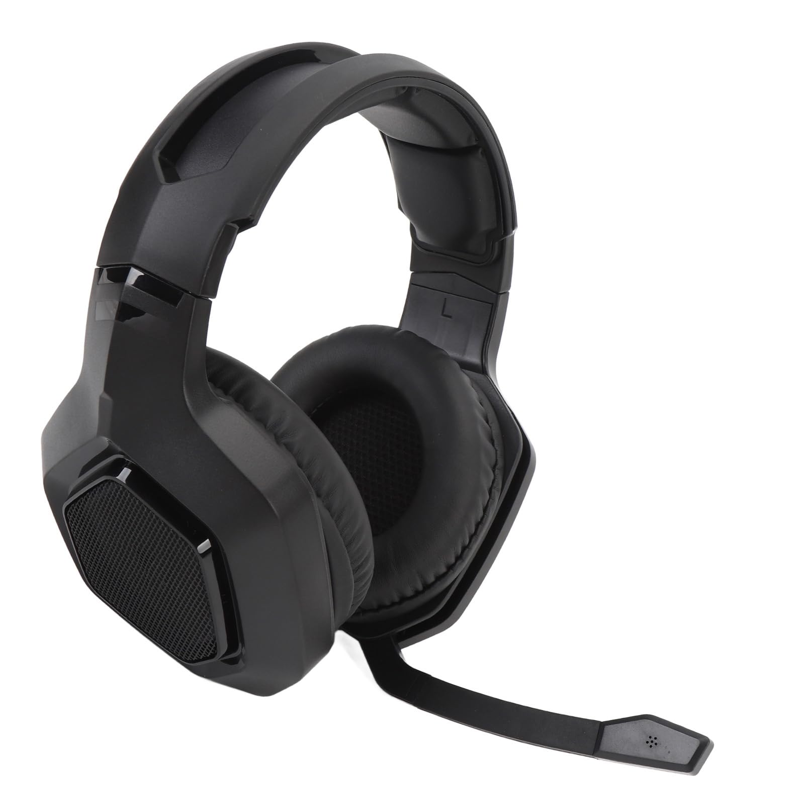 Jeffergarden Cuffie da Gioco Wireless Auricolari Bluetooth ABS con Adattatore USB 2.4G Driver da 50 Mm Microfono con Cancellazione del Rumore a Bassa Latenza da 20 Ms per PC Laptop Switch Mobile