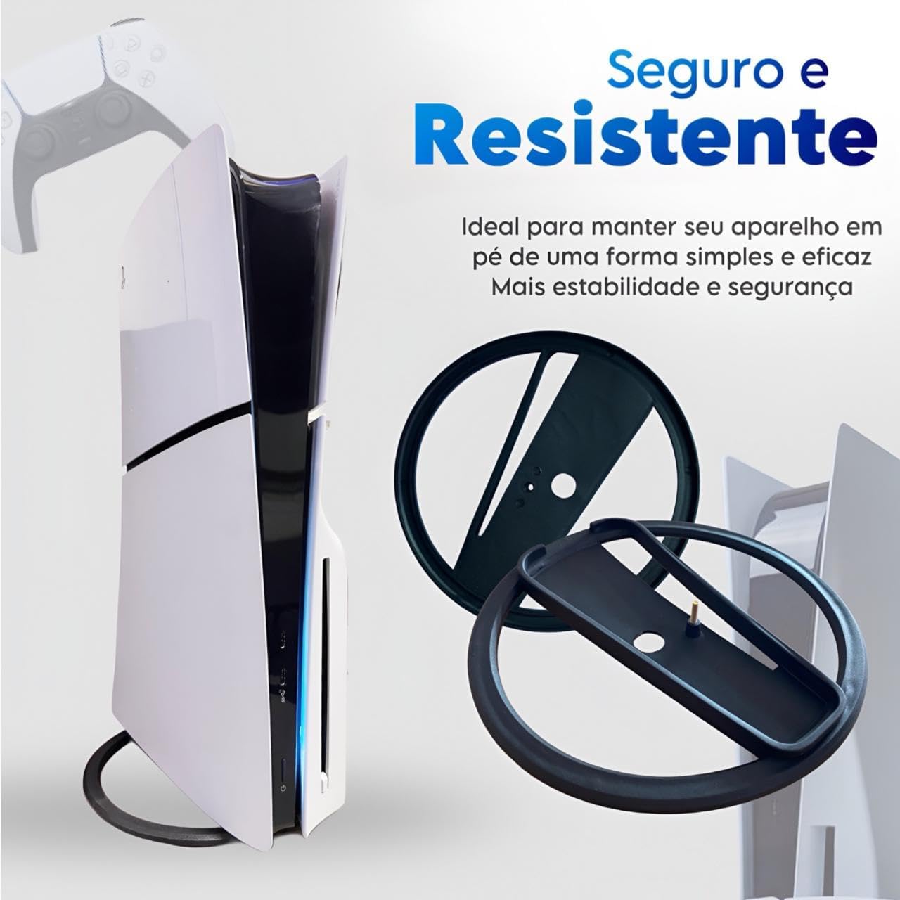 Suporte Base Vertical Para Playstation 5 Fat Slim Pro Ps5 Play