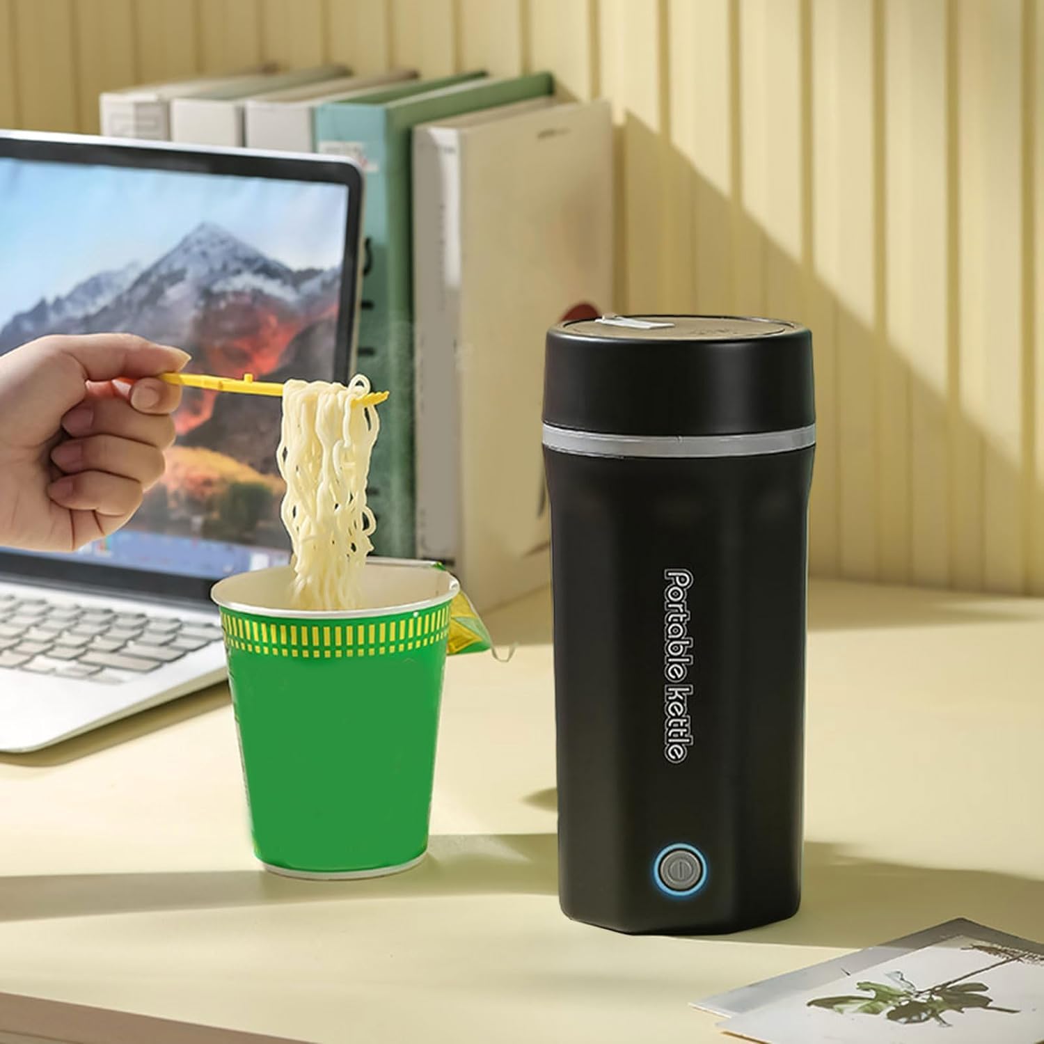 Amazon.co.jp : 電気ケトル 小型 携帯用 電気ポット 500ml 旅行 110V 7