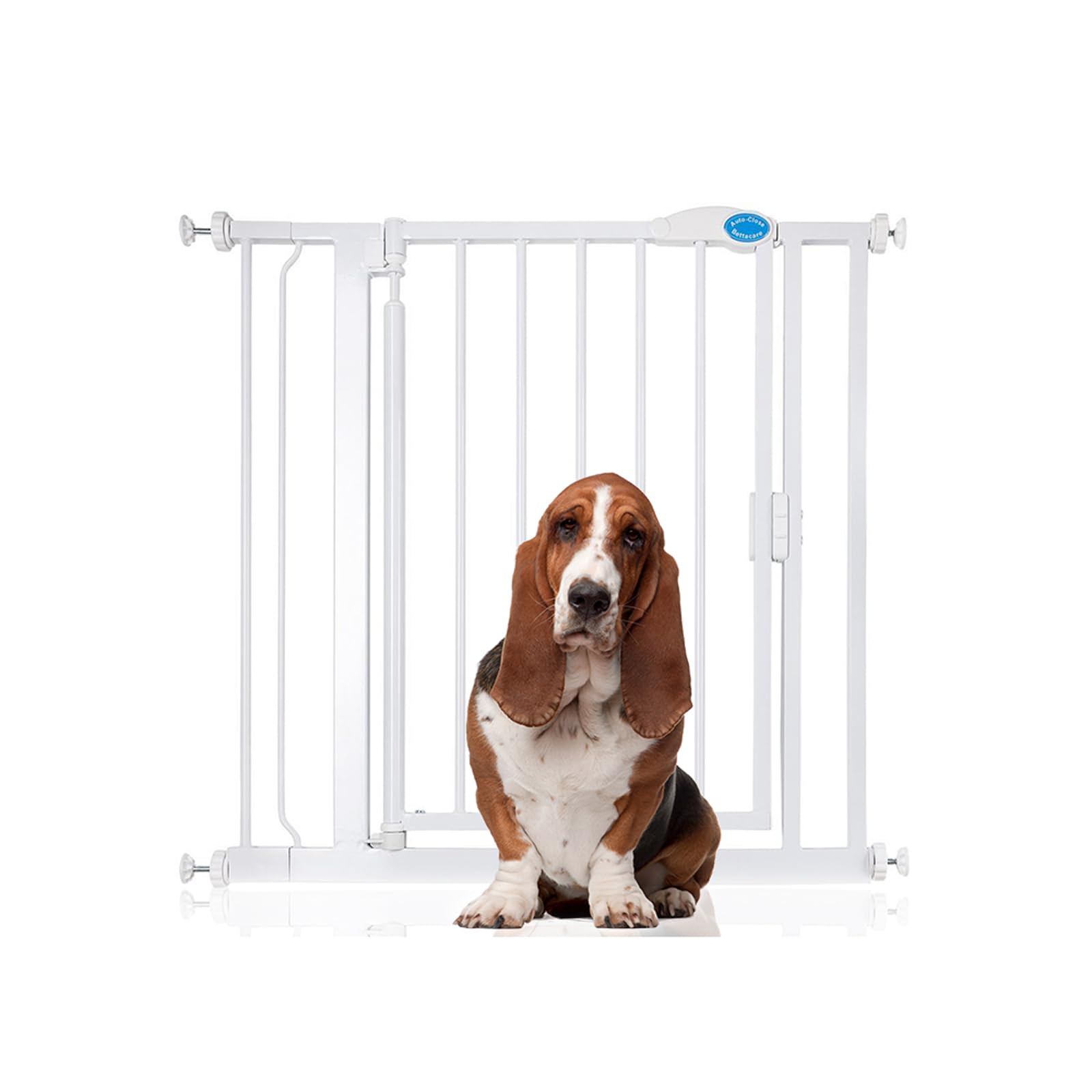 Bettacare Auto Close Pet Gate, 75cm - 82cm, Matt Black, Pressure Fit Stair Gate for Dog & Puppy, Safety Barrier for Doors Hallways and Spaces, Easy Installation — view 14