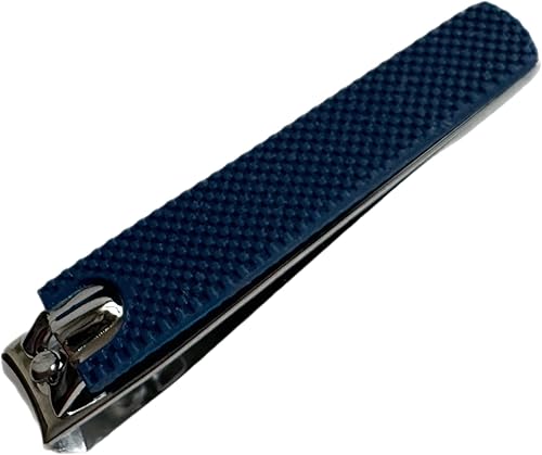 ALAZCO Cortadora de uñas de acero inoxidable antideslizante para uñas de los pies, cortaúñas de manicura, pedicura, afilada, cortaúñas de manos,