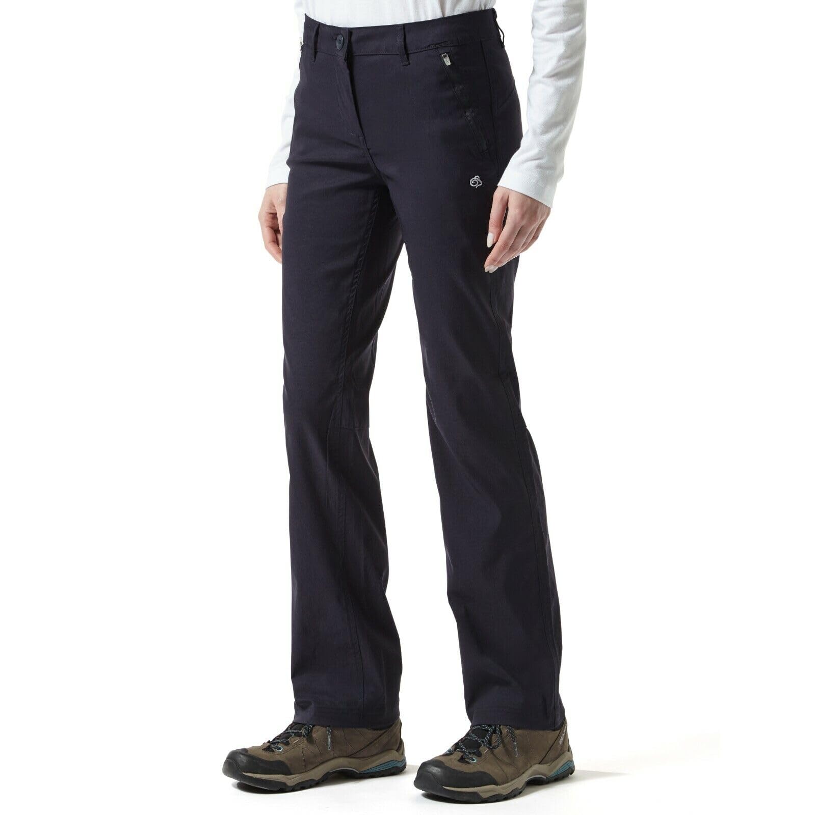 Craghoppers Women's Navy Kiwi Pro Stretch Long Leg Trousers (18, ) 18 Long