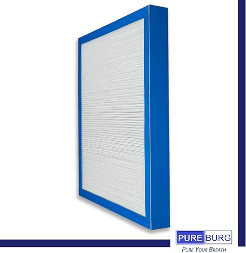Miniatura 7 de PUREBURG Filtro de repuesto AF-10FL compatible con HoMedics Total Clean AF-10, AP-15, AR-10 purificadores de aire, AP-15CRF  AF-15, H13 HEPA con