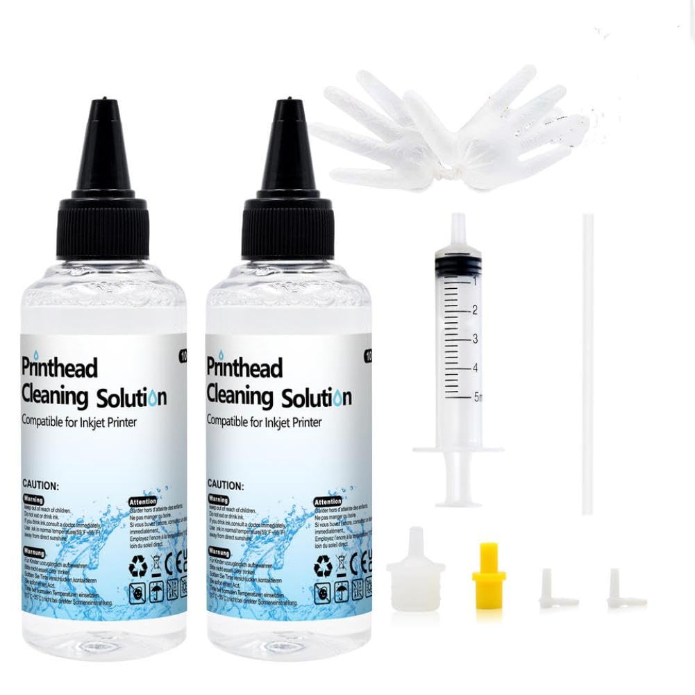 Liquido per la pulizia della testina di stampa da 100 ml per inchiostro a sublimazione con pigmenti coloranti compatibile con la stampante