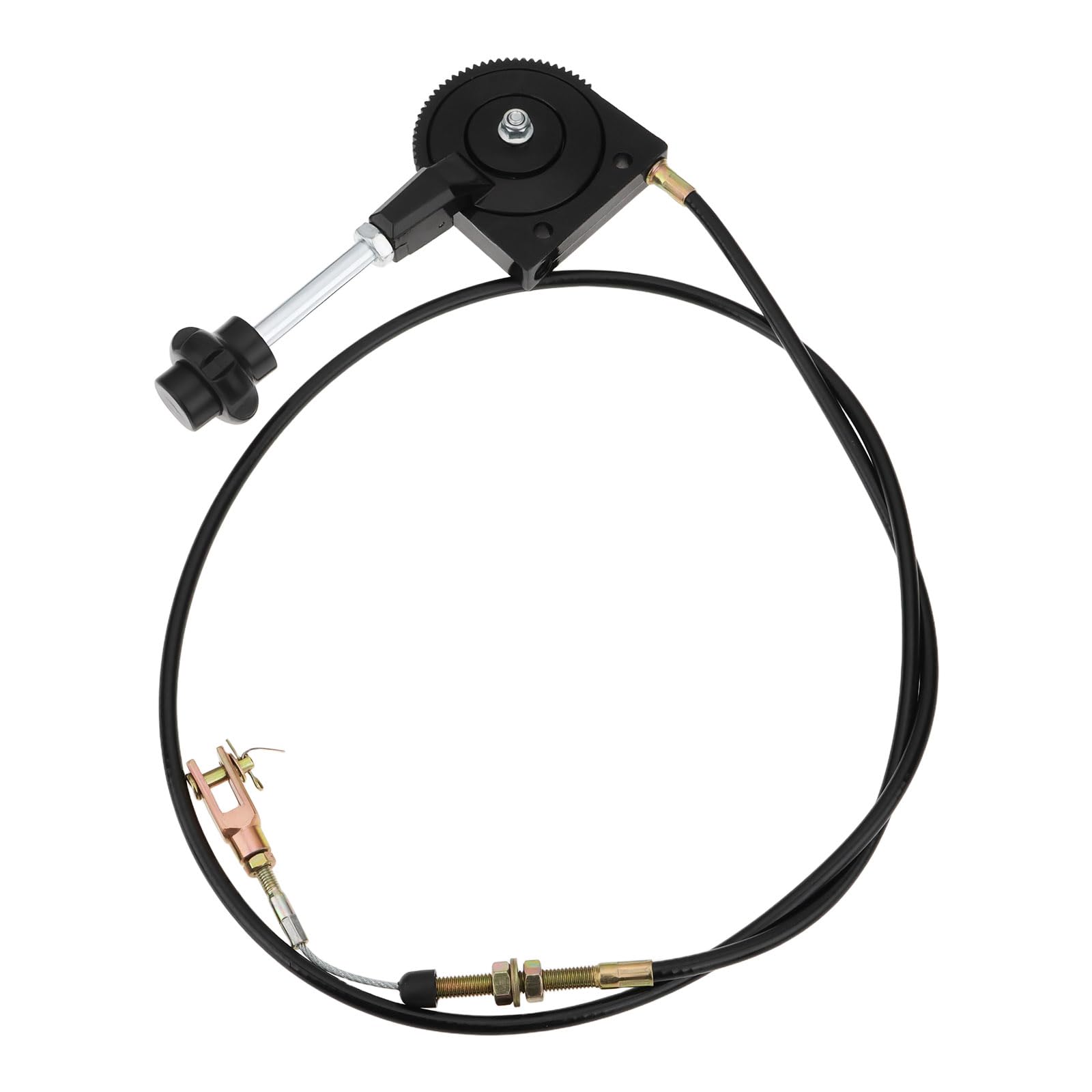 Vgol Excavator Hand Throttle Cable 1.5M Compatible With Komatsu Compatible With Doosan Boat Harvester Controller