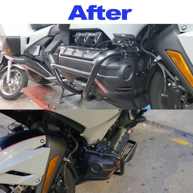 Garde Crash Bars Goldwing GL1800 Contre les Chutes à l'Arrêt
