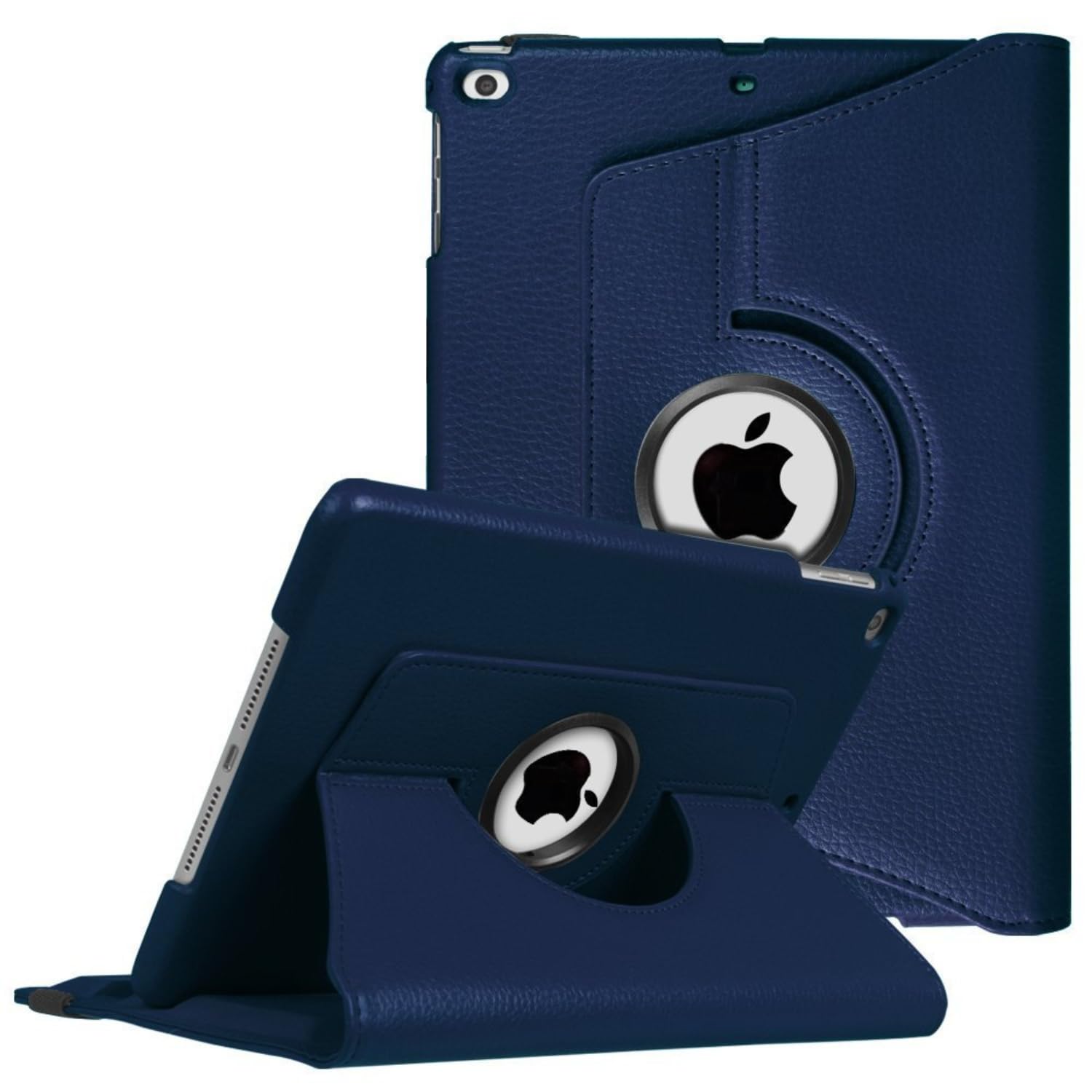 SPRYNKO 360 Degree Rotating Leather Smart Flip Case Cover (Auto Sleep/Wake) Stand for iPad 9.7 inch 2017/2018 Launch 5th/6th Gen (A1822/A1823/A1893/A1954) (Blue) (B08Z7P5XHJ) Amazon Price History, Amazon Price Tracker