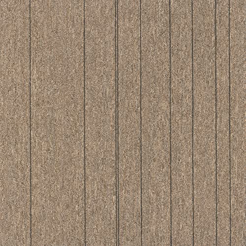 Image of Mohawk Basics 24 inch x 24 inch Berber (Loop pile), 0.07 inch Pile Height, Carpet Tile, PET Fiber, Walnut Color, (1 Tile)
