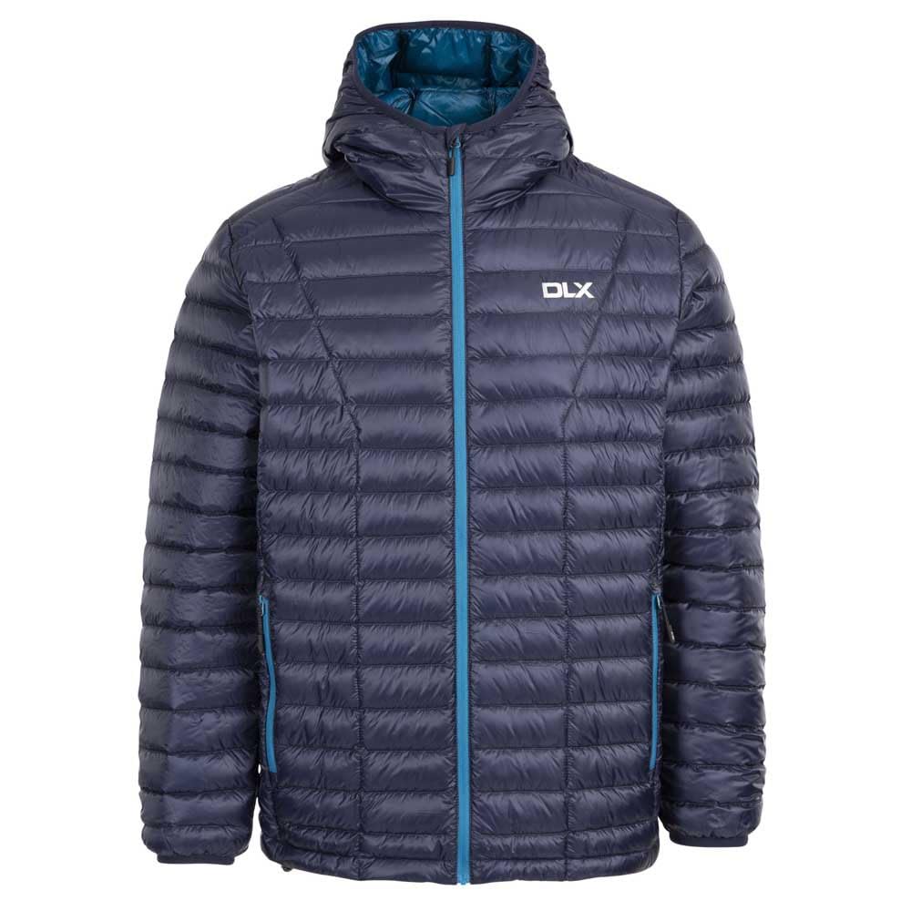 Trespass Men's Navy Zoltan Dlx Down Jacket Xxl Reefer Coat