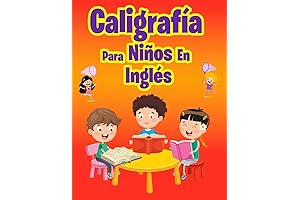 Caligrafía Para Niños En Inglés: Cuaderno para Niños de 3-5 Años Aprender...