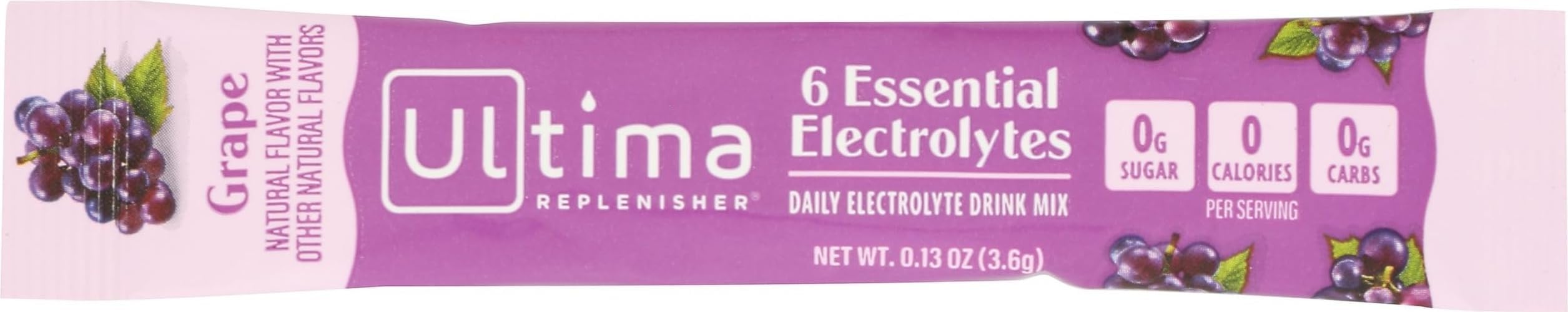 Grape Electrolyte Drink Mix Single, 0.13 OZ
