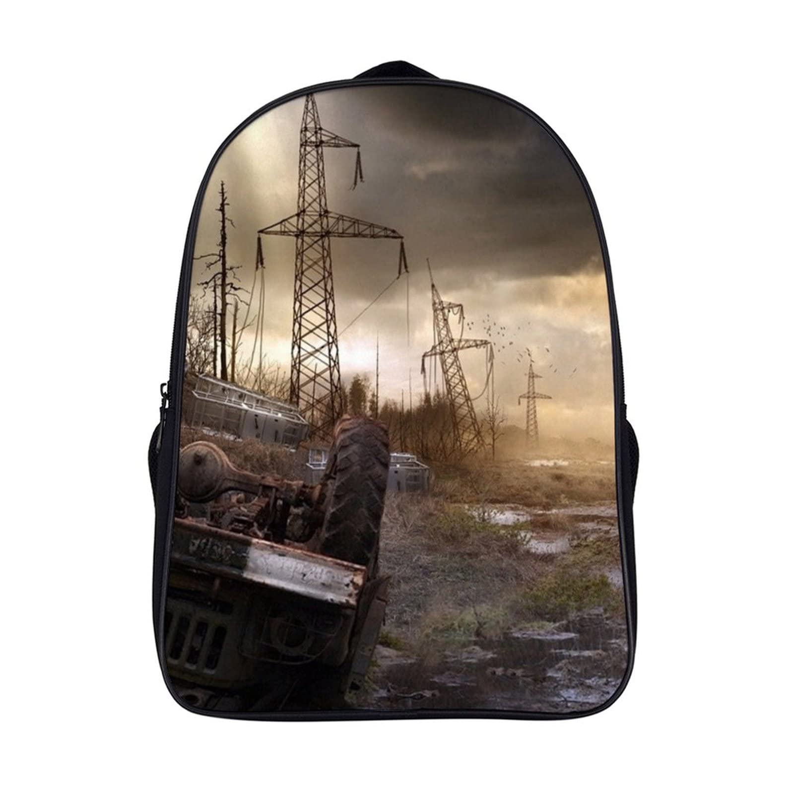 Sac à dos de la mode étudiante Doomsday | Cartable avec grand compartiment ordinateur