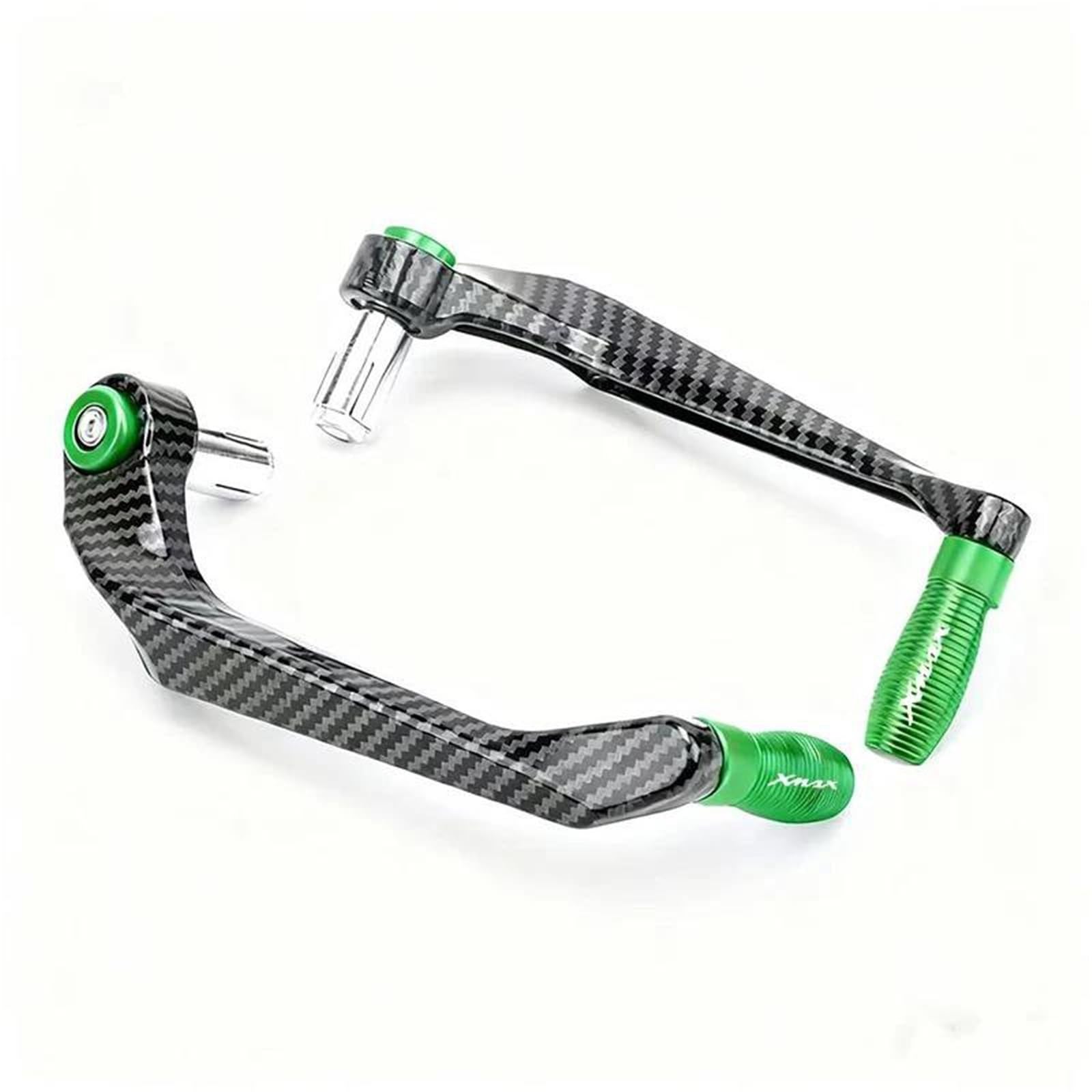 Xeflp Green Motorcycle Handguards For Y-Amaha Xmax 300 125 Xmax300 Xmax250 Xmax400 Xmax125 Motorcycle Handlebar Brake Clutch Levers Guard Protector(Green)