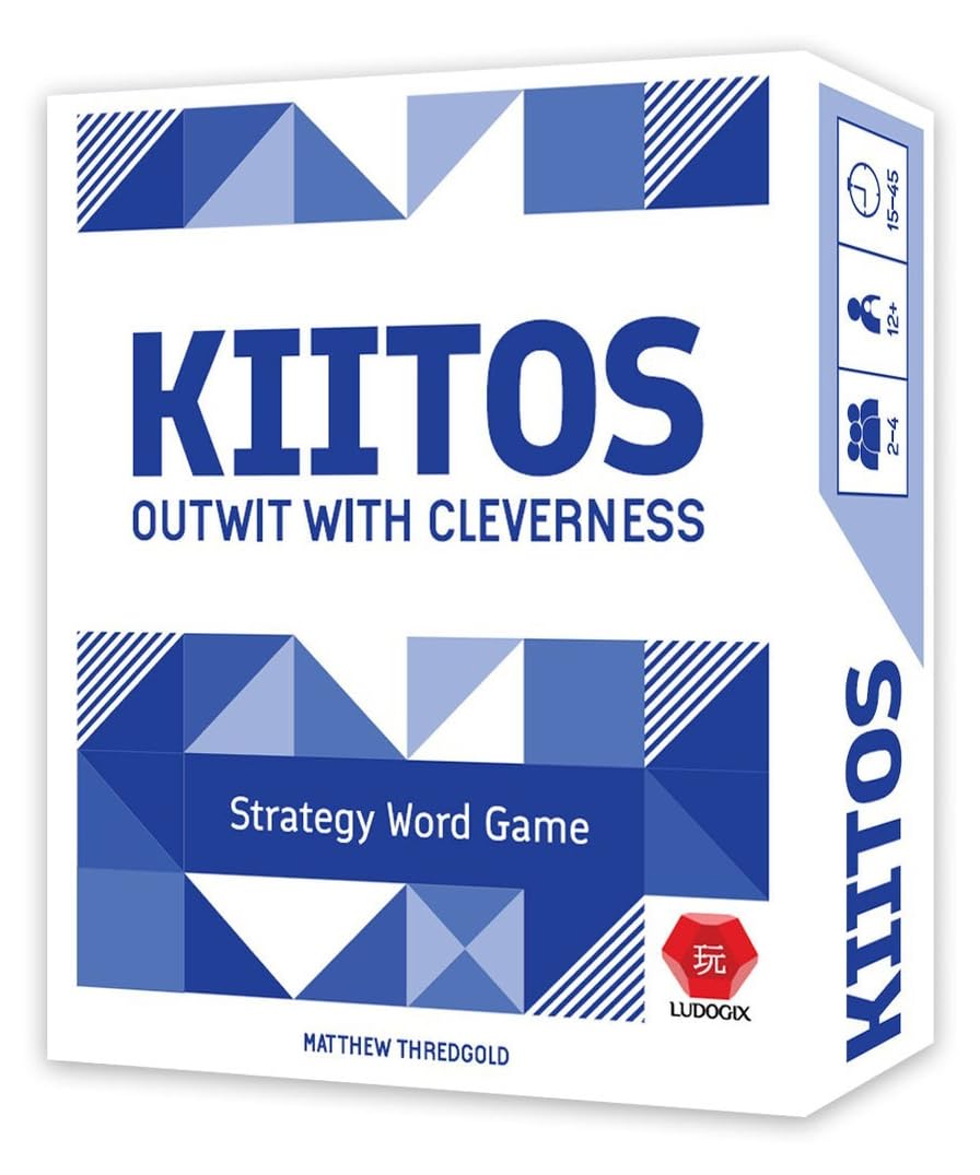 Amazon.com: Kiitos - A Strategy Word Game for 2-4 Players : Toys