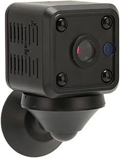 ASHATA Wireless Security Camera, Wireless Mini Camera, HD 1080P Motion Detection Night Vision WiFi Security Camera with Magnetic Rotating Base for Home indoor Camera Office Dog Baby