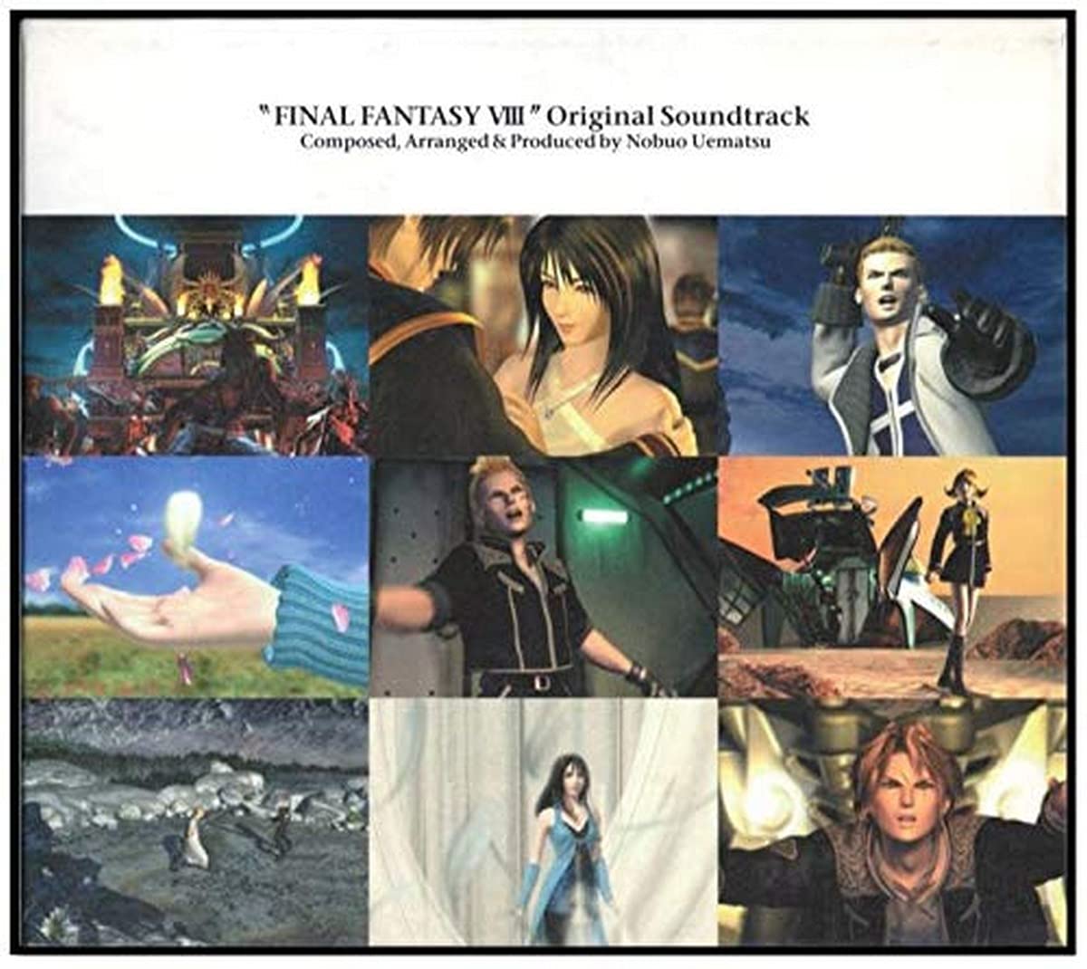 [CD] (Square Enix) Nobuo Uematsu - FINAL FANTASY VIII Soundtrack Original 4 disk eksklusif