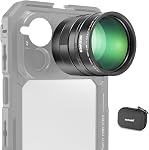 NEEWER Phone Macro Lens Kit, 4 Pcs Stackable Magnetic Closeup Lens Attachment Set with 17mm Threaded Clamp, Clip On Photography Accessories Compatible with iPhone Android Samsung, LS-87