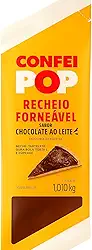 Recheio Forneável Confeiteiro pop Chocolate ao Leite 1,010 kg – Harald