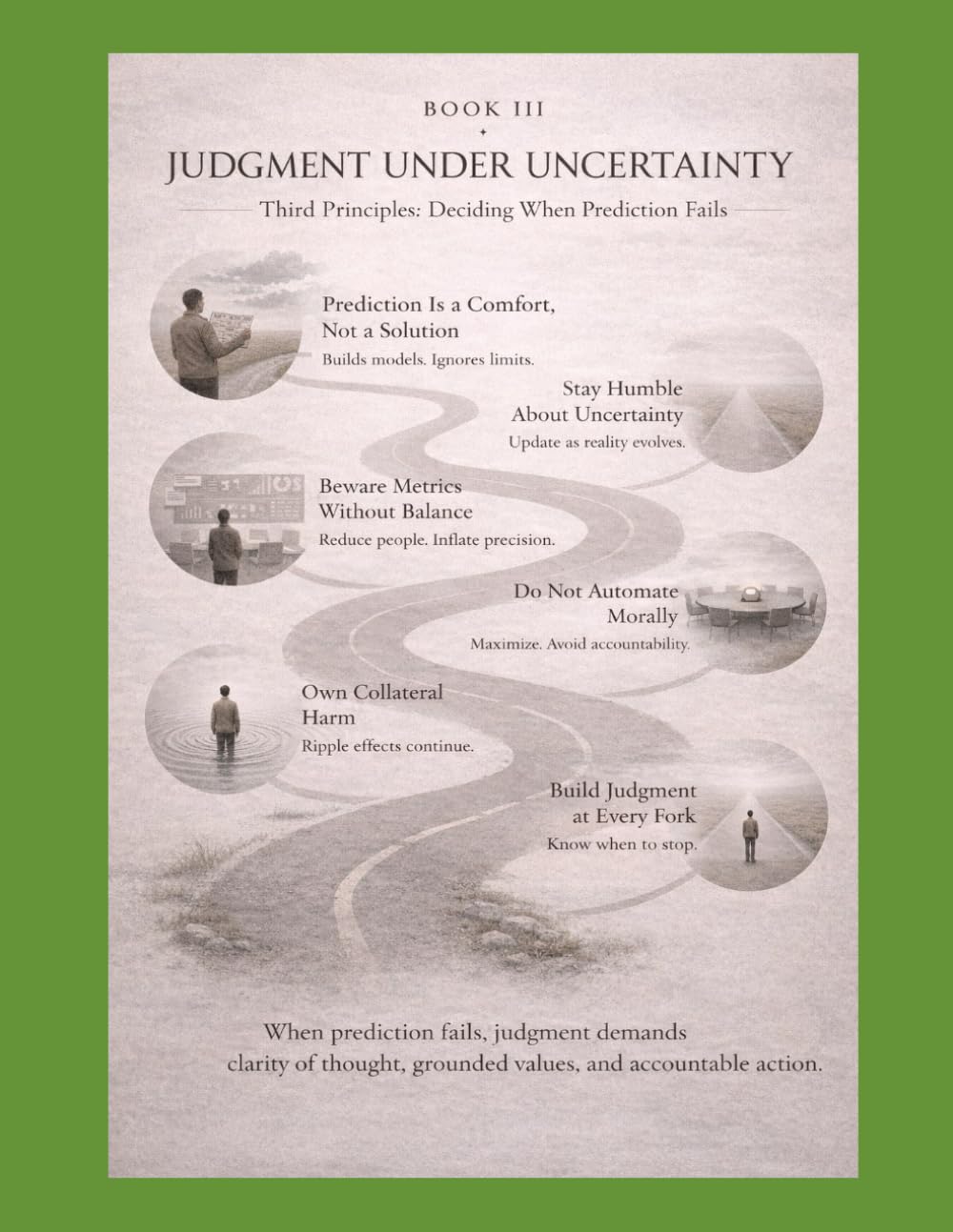 BOOK III JUDGMENT UNDER UNCERTAINTY: Third Principles: Deciding When Prediction Fails: 3 (Thinking Systems for an Uncertain World A First, Second, and ... Principles Journey into Modern Intelligence)
