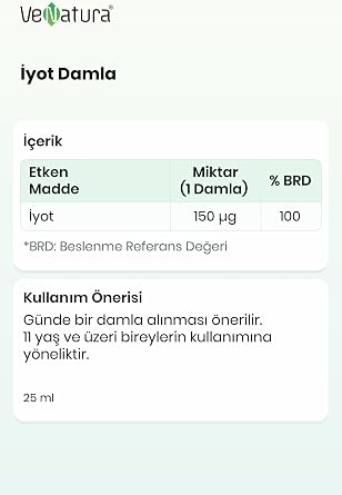 Venatura İyot Damla 25 ml