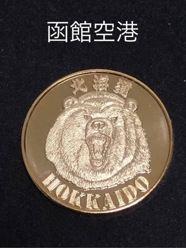 Amazon.co.jp: 北海道函館空港クマ記念メダル茶平工業 : おもちゃ