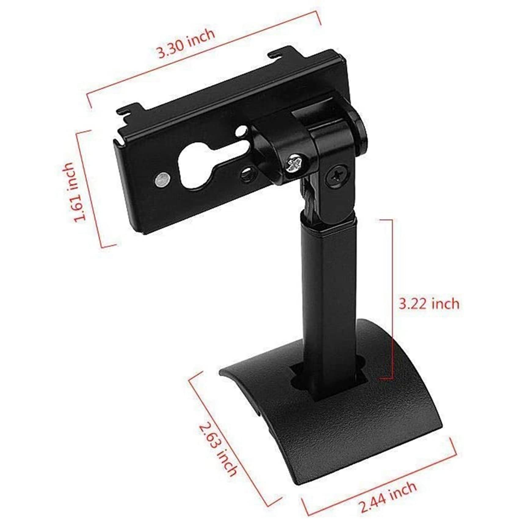 4X Altavoz Envolvente Montaje En Pared Soporte de Techo Soporte Soporte Giratorio Soporte Colgante para -20 Series II