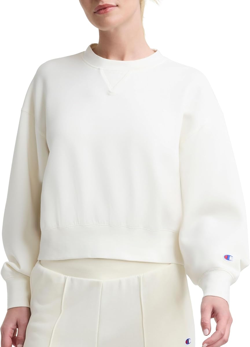 Champion Women's Endzone Crewneck Sweatshirt, Loose Fit