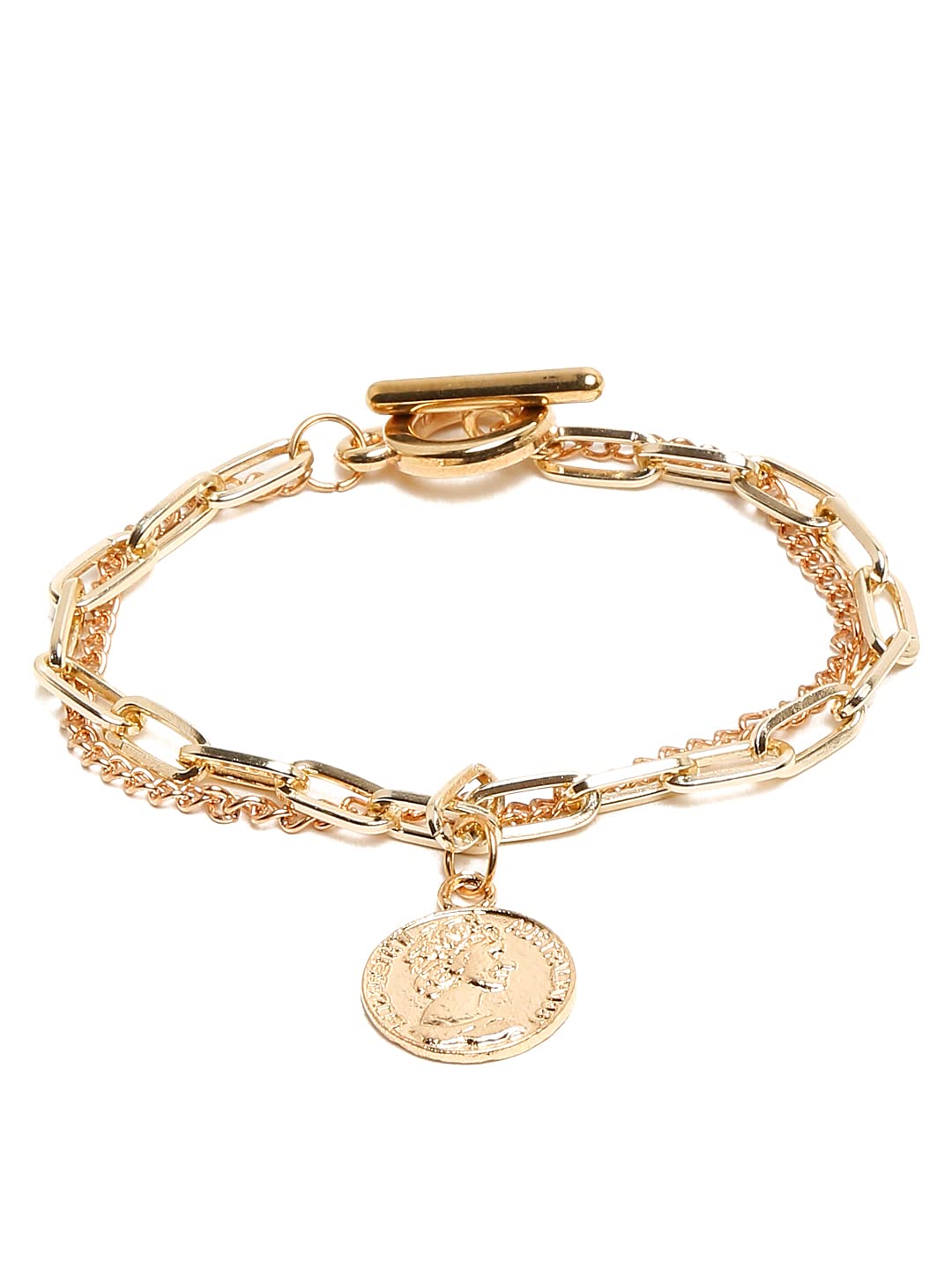 YouBella Jewellery Silver Plated Charm Bracelet Bangle for Girls and Women (Style 2) (B0BHX2CSK9) Amazon Price History, Amazon Price Tracker