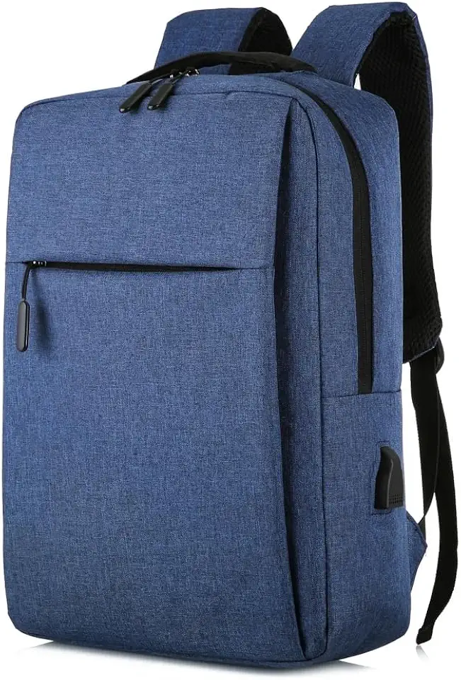 Mochila Executiva Unissex Slim para Notebook - Impermeável, Porta USB, Vários Compartimentos – Ideal para Trabalho, Estudos e Viagens