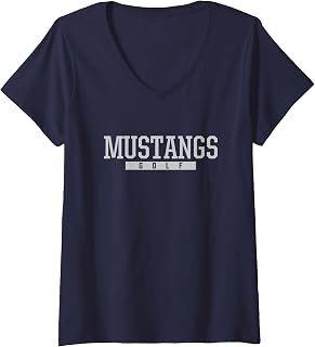 Womens Marriotts Ridge High School Golf V-Neck T-Shirt