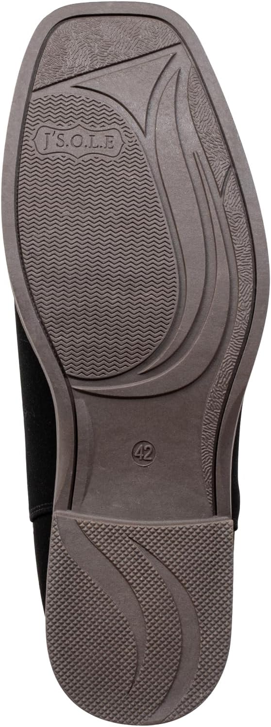 J's.o.l.e Western Cowboy Boots for Men Square Toe Stylish Ankle Chelsea Boots - Image 5