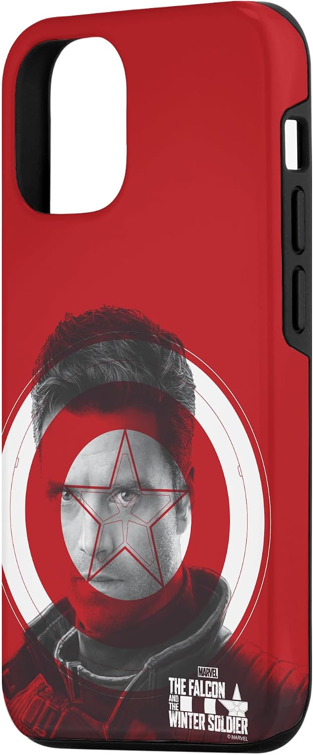 iPhone 14 Marvel Falcon & Winter Soldier Winter Shield Case